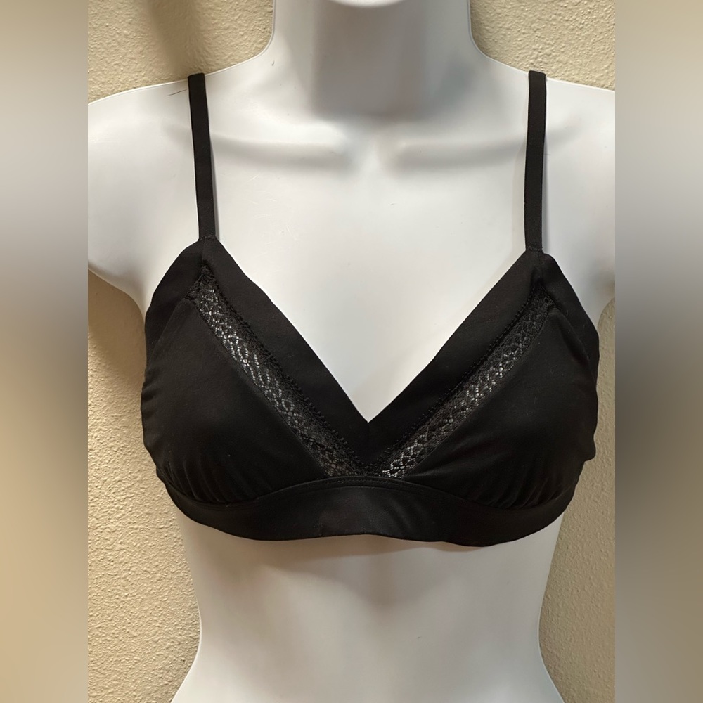 Victorias Secret Black Body Wing Bralette